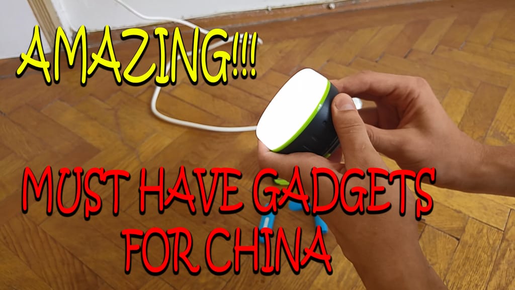 TOP 3 Amazing Gadgets for China Travel! You won't need much else! ( ͡° ͜ʖ ͡°)